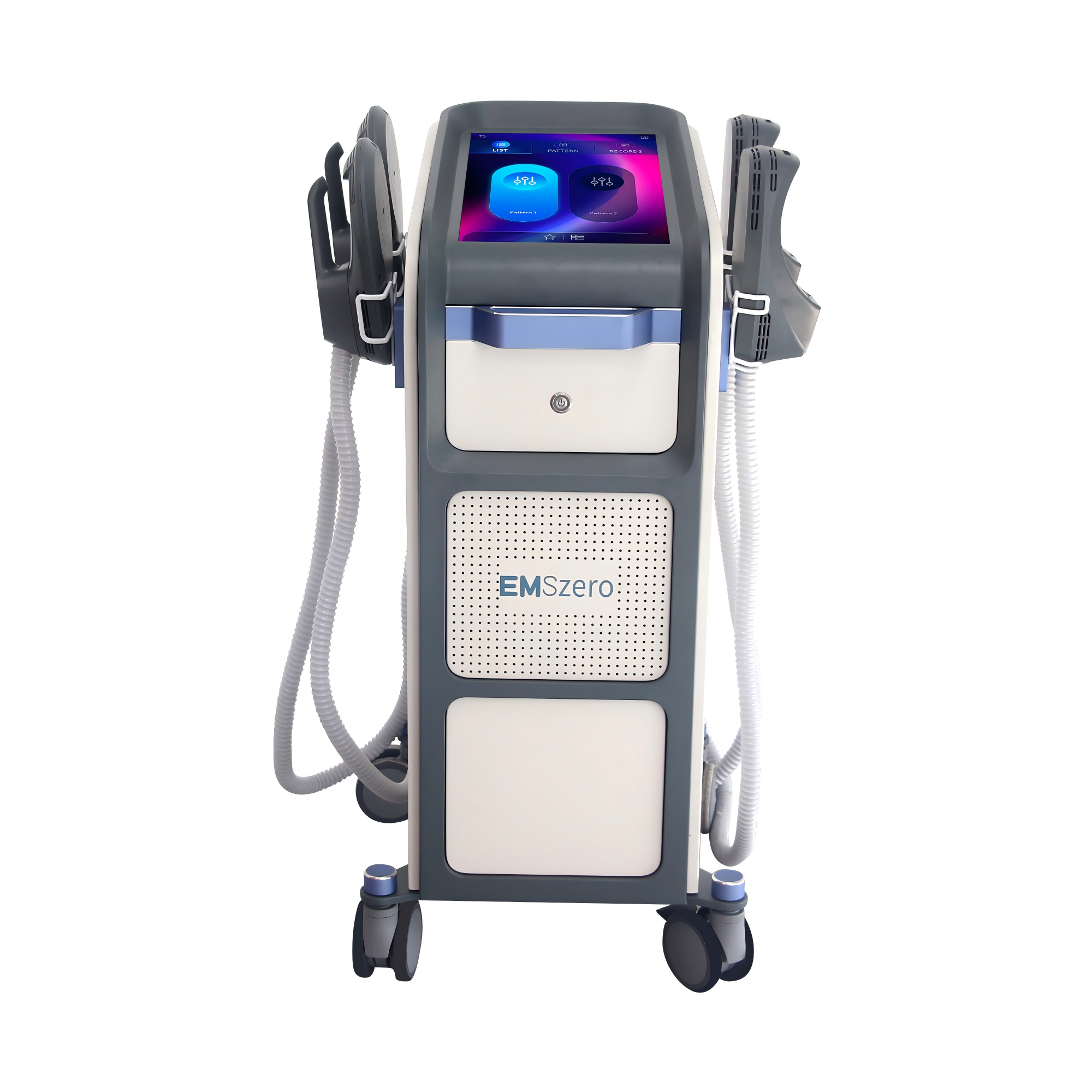 EMT406RF Stand 4-Handle EMS Body Sculpt Skin Tightening Lifting Slimming Machine For Professional Use